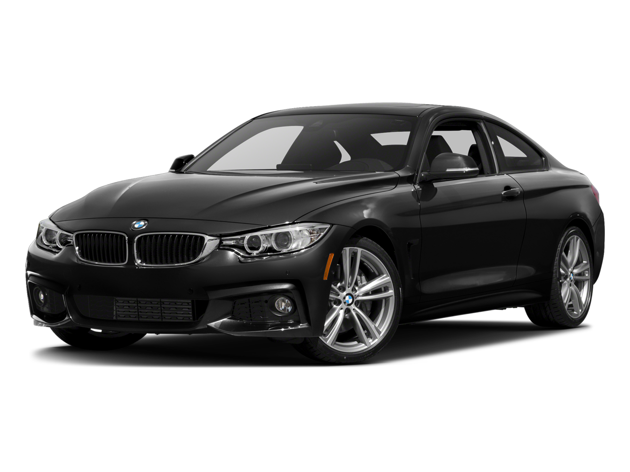 2016 BMW 4 Series 428i in Black Sapphire Metallic — front three-quarter view