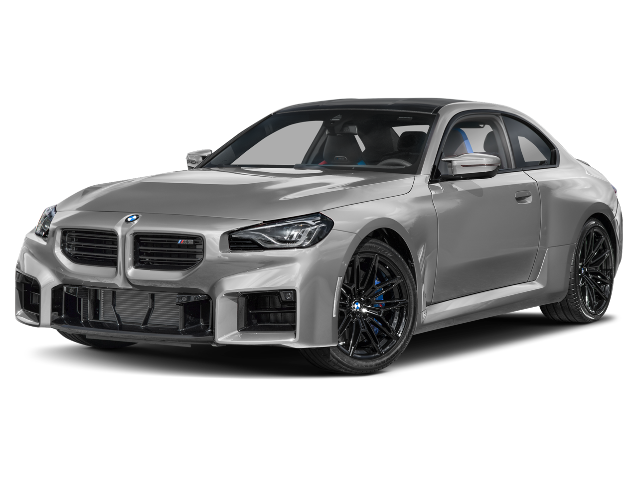 2026 BMW M2 CS in Portimao Blue Metallic — front three-quarter view