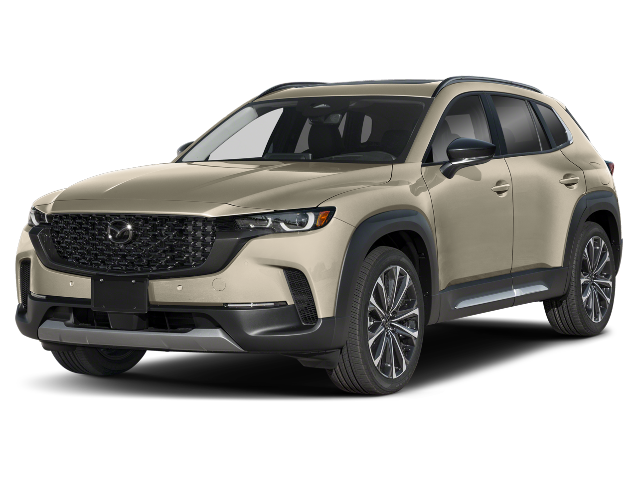 2026 Mazda Mazda CX-50 2.5 Turbo Premium Plus in Zircon Sand Metallic — front three-quarter view