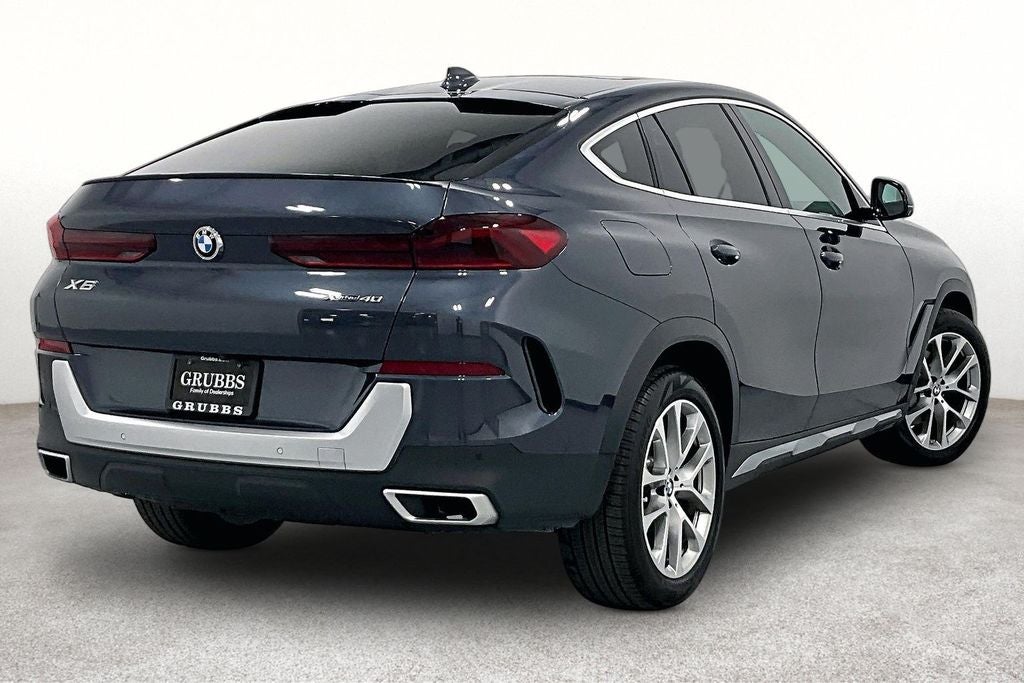 2020 BMW X6 — side profile view