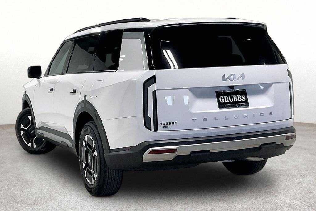 2027 Kia Telluride Hybrid — rear three-quarter view