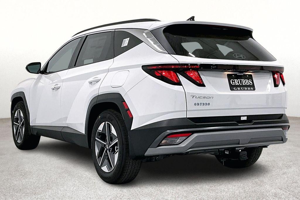 2026 Hyundai Tucson — rear three-quarter view