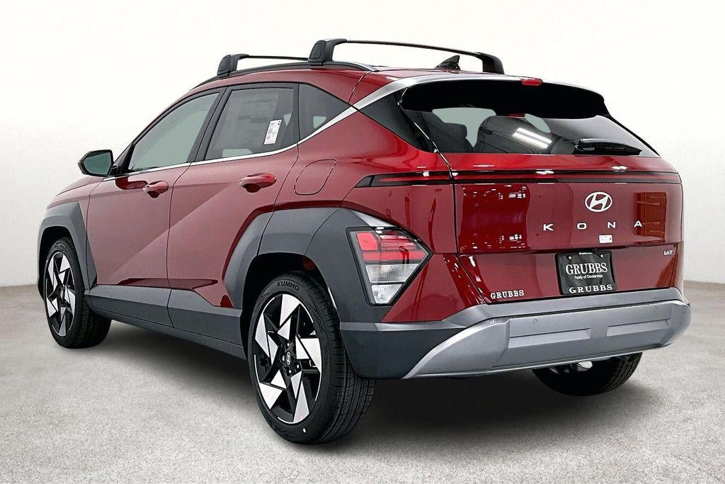 2026 Hyundai Kona — rear three-quarter view
