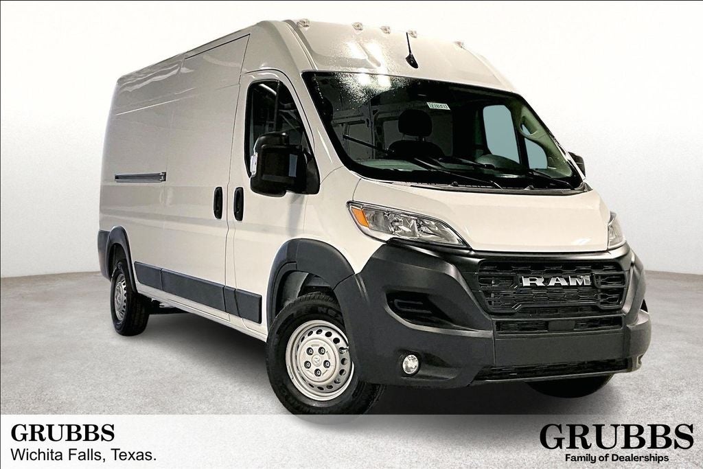 2026 RAM Ram ProMaster RAM PROMASTER 2500 TRADESMAN CARGO VAN HIGH ROOF 159' WB in Bright White Clear-Coat Exterior Paint — front...