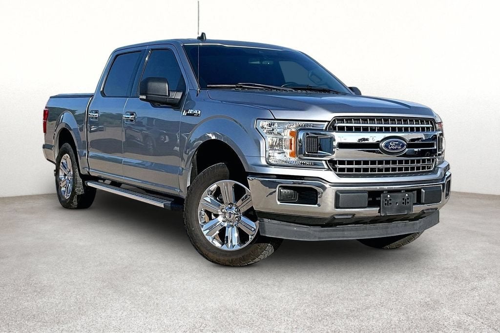2020 Ford F-150 XL in Silver Metallic — front three-quarter view
