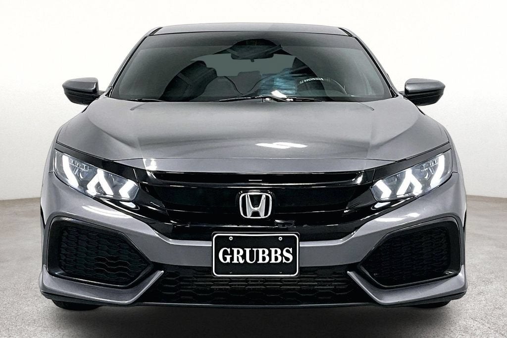 2017 Honda Civic — interior view