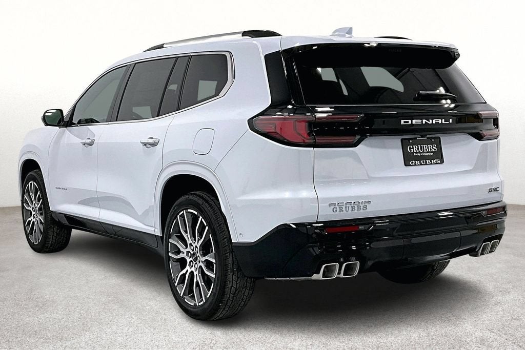 2026 GMC Acadia — rear three-quarter view