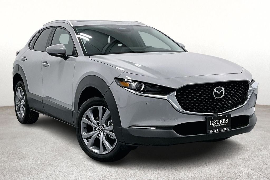 2026 Mazda Mazda CX-30 2.5 S Preferred in Aero Gray Metallic — front three-quarter view