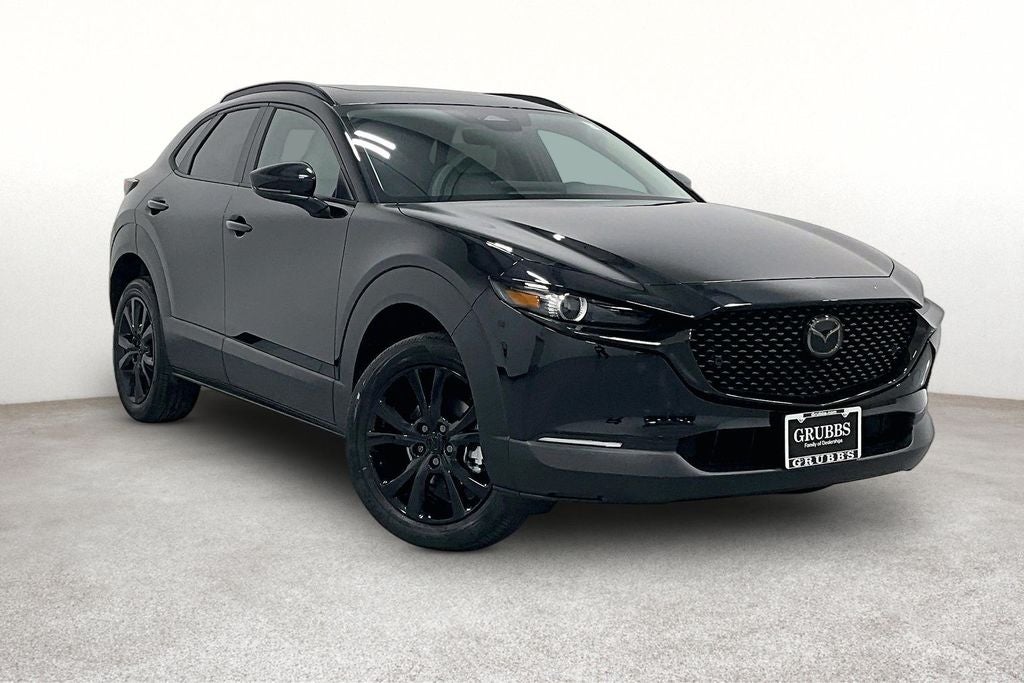 2026 Mazda Mazda CX-30 2.5 S Aire Edition in Jet Black Mica — front three-quarter view