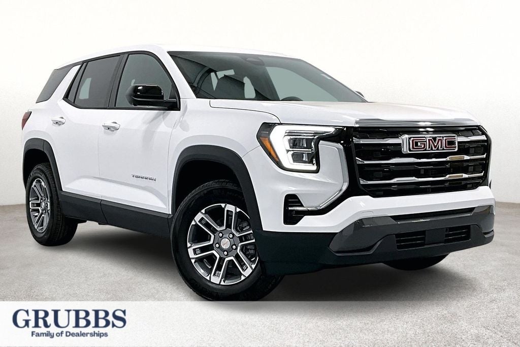 2026 GMC Terrain Elevation in Summit White — front three-quarter view